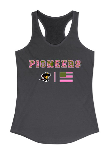 Simi Valley Pioneers Pink Camo Flag Women's Tank Top