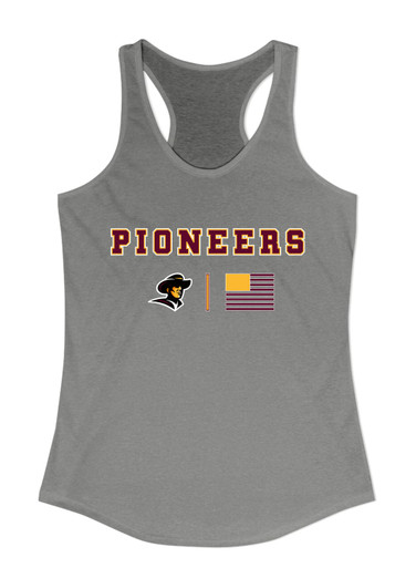 Simi Valley Pioneers Team Colors Flag Women's Tank Top