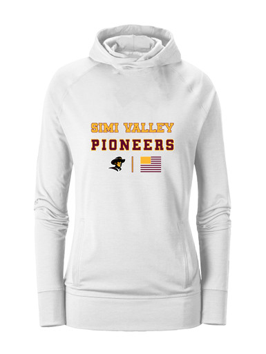 Simi Valley Pioneers Spirit Flag Women's Hoodie