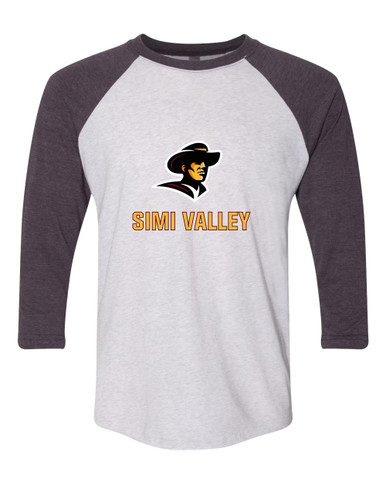 Simi Valley Pioneers Mascot #2 Women's Baseball T-Shirt