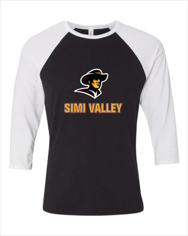 Simi Valley Pioneers Mascot #2 Men's Baseball T-Shirt