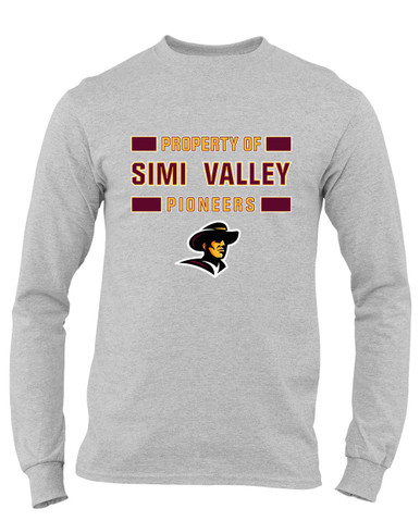 Simi Valley Pioneers Property Of Men's Premium LS T-Shirt