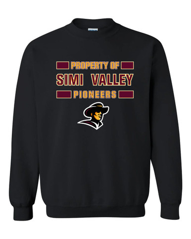 Simi Valley Pioneers Property Of Men's Sweatshirt