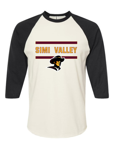 Simi Valley Pioneers Mascot #4 Men's Baseball T-Shirt