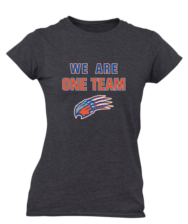 Grand Oaks Grizzlies Claw We Are One Team Women's Premium SS T-Shirt