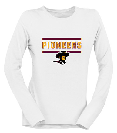 Simi Valley Pioneers Mascot #5 Women's LS T-Shirt