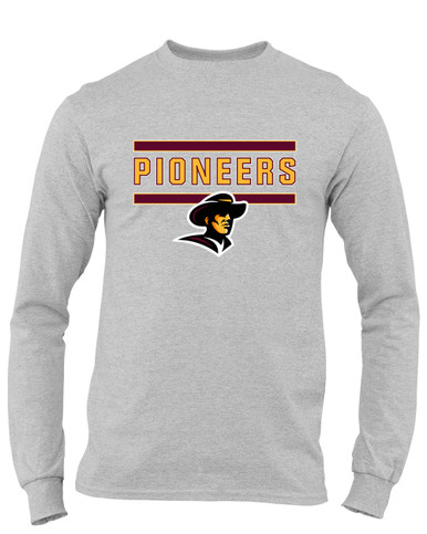 Simi Valley Pioneers Mascot #5 Men's LS T-Shirt