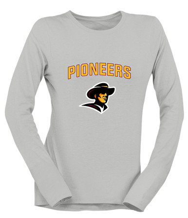 Simi Valley Pioneers Mascot #6 Women's Premium LS T-Shirt