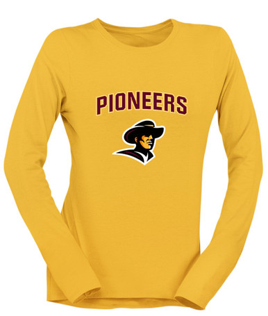Simi Valley Pioneers Mascot #6 Women's LS T-Shirt