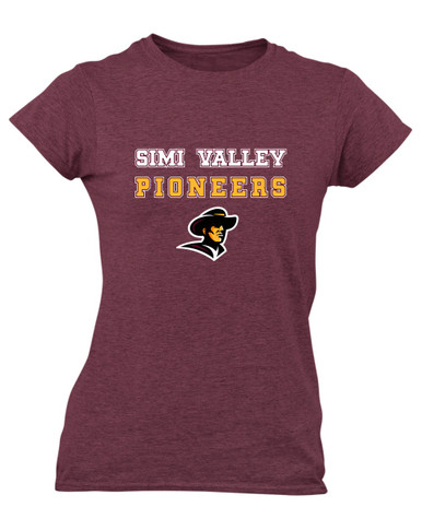 Simi Valley Pioneers Spirit Women's Premium SS T-Shirt