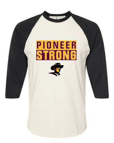 Simi Valley Pioneers Strong #1 Women's Baseball T-Shirt