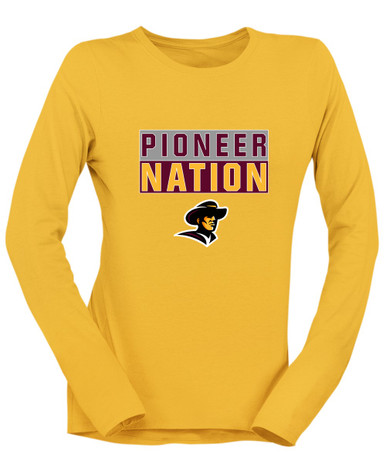 Simi Valley Pioneers Nation #1 Women's LS T-Shirt