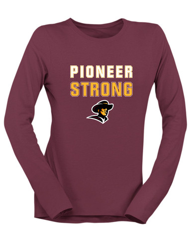 Simi Valley Pioneers Strong #2 Women's LS T-Shirt