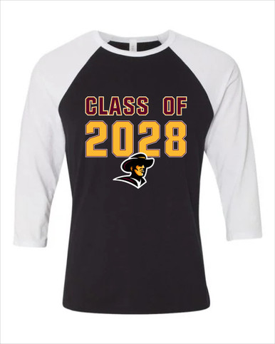 Simi Valley Pioneers Class of 2028 Men's Baseball T-Shirt