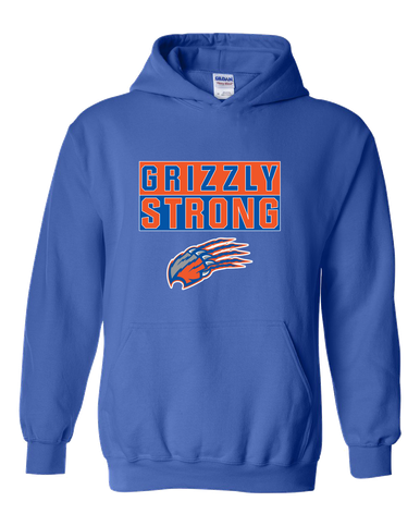 Grand Oaks Grizzlies Claw Strong #1 Men's Hoodie