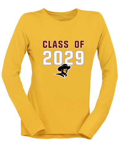 Simi Valley Pioneers Class of 2029 Women's LS T-Shirt