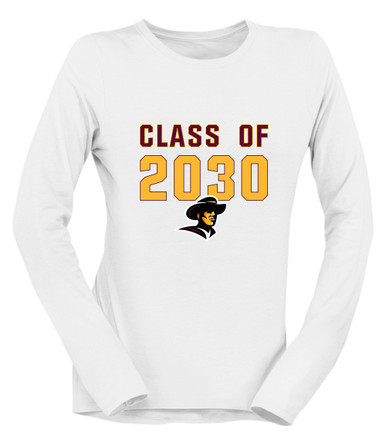 Simi Valley Pioneers Class of 2030 Women's Premium LS T-Shirt