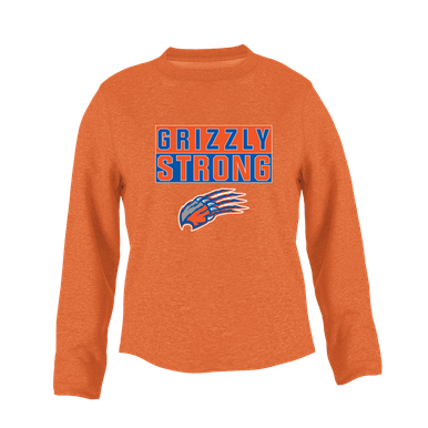 Grand Oaks Grizzlies Claw Strong #1 Women's Sweatshirt