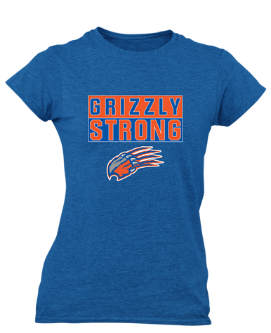 Grand Oaks Grizzlies Claw Strong #1 Women's SS T-Shirt