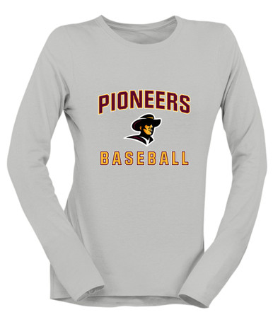 Simi Valley Pioneers Baseball #1 Women's Premium LS T-Shirt