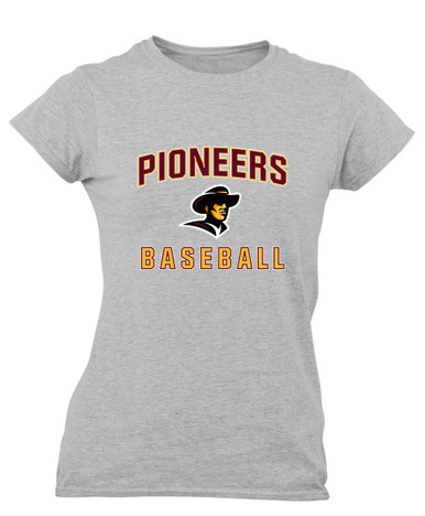 Simi Valley Pioneers Baseball #1 Women's SS T-Shirt