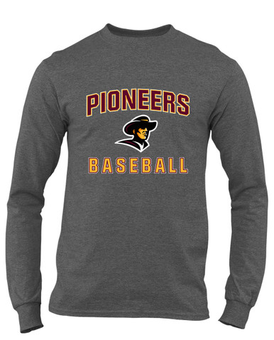 Simi Valley Pioneers Baseball #1 Men's LS T-Shirt
