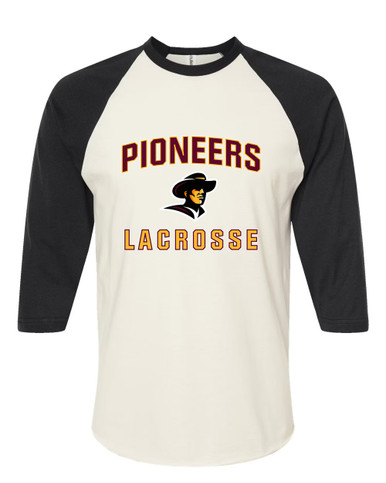 Simi Valley Pioneers Lacrosse Women's Baseball T-Shirt