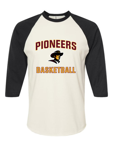 Simi Valley Pioneers Basketball #1 Men's Baseball T-Shirt