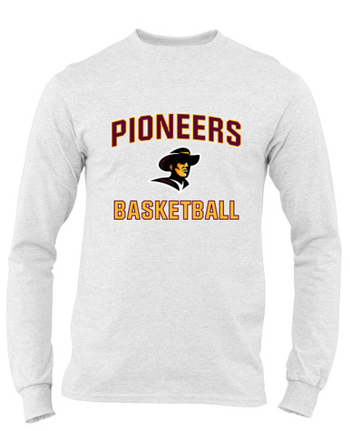 Simi Valley Pioneers Basketball #1 Men's Premium LS T-Shirt