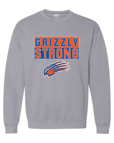 Grand Oaks Grizzlies Claw Strong #1 Men's Sweatshirt