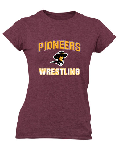 Simi Valley Pioneers Wrestling Women's Premium SS T-Shirt
