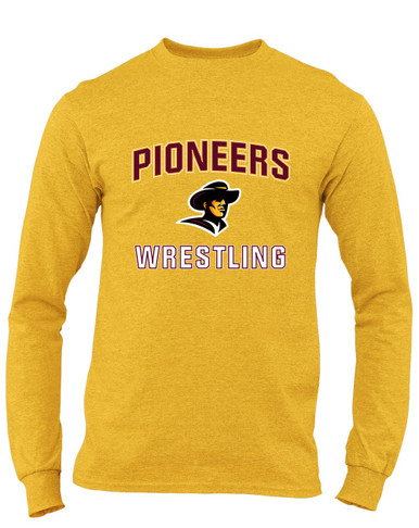 Simi Valley Pioneers Wrestling Men's LS T-Shirt