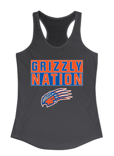 Grand Oaks Grizzlies Claw Nation #1 Women's Tank Top