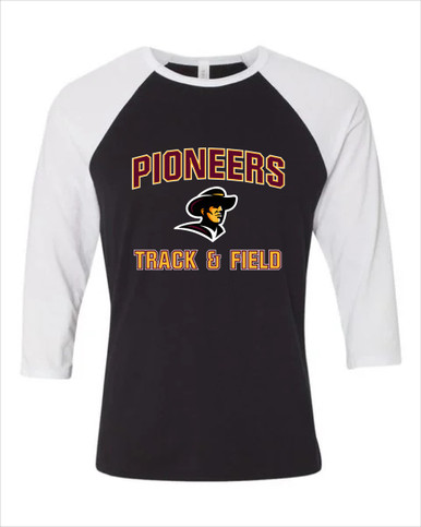 Simi Valley Pioneers Track & Field Women's Baseball T-Shirt