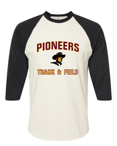 Simi Valley Pioneers Track & Field Men's Baseball T-Shirt