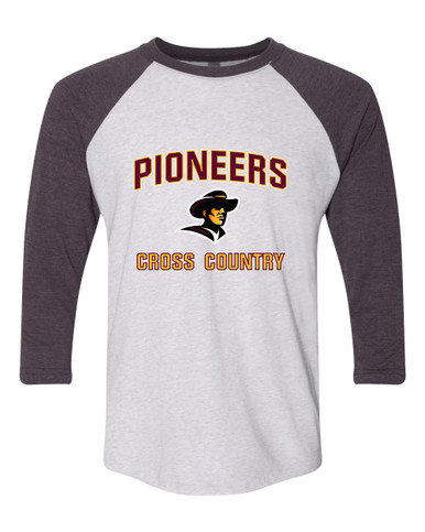 Simi Valley Pioneers Cross Country Women's Baseball T-Shirt