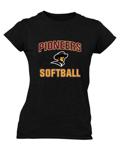 Simi Valley Pioneers Softball #1 Women's Premium SS T-Shirt