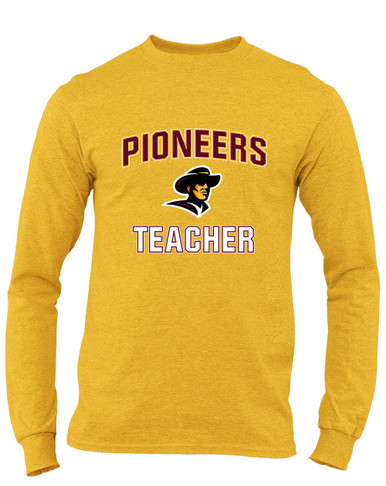 Simi Valley Pioneers Teacher Men's LS T-Shirt