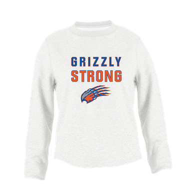 Grand Oaks Grizzlies Claw Strong #2 Women's Sweatshirt