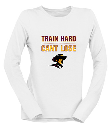 Simi Valley Pioneers Train Hard, Can't Lose Women's Premium LS T-Shirt