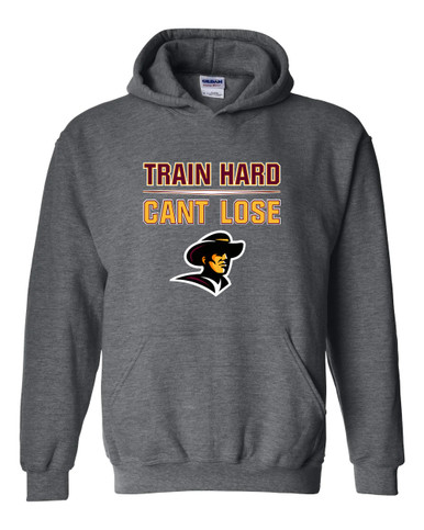 Simi Valley Pioneers Train Hard, Can't Lose Men's Hoodie