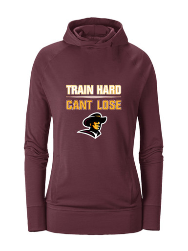 Simi Valley Pioneers Train Hard, Can't Lose Women's Hoodie