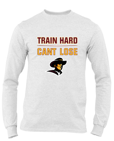 Simi Valley Pioneers Train Hard, Can't Lose Men's Premium LS T-Shirt