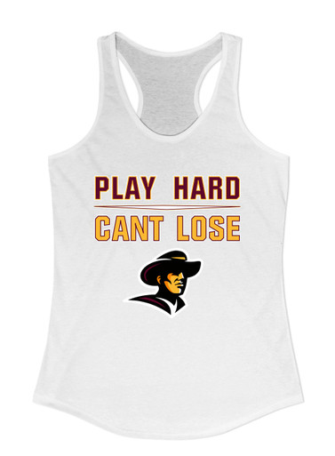 Simi Valley Pioneers Play Hard, Can't Lose Women's Tank Top