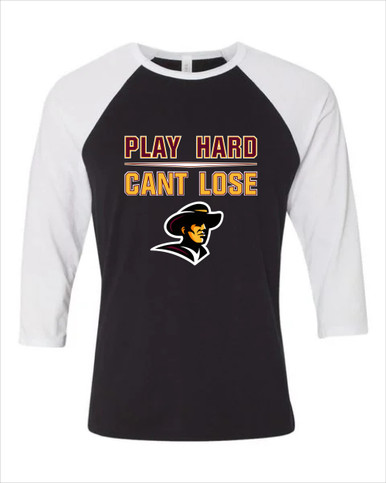 Simi Valley Pioneers Play Hard, Can't Lose Women's Baseball T-Shirt