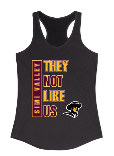 Simi Valley Pioneers They Not Like Us #1 Women's Tank Top