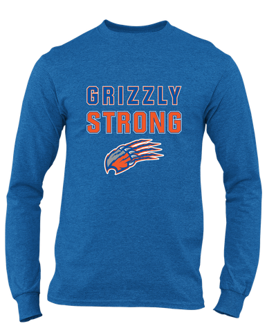Grand Oaks Grizzlies Claw Strong #2 Men's Premium LS T-Shirt
