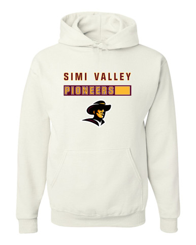Simi Valley Pioneers Mascot #7 Men's Premium Hoodie