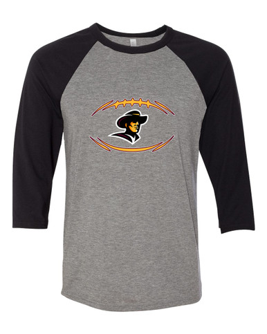 Simi Valley Pioneers Football #3 Women's Baseball T-Shirt