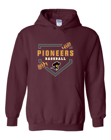 Simi Valley Pioneers Baseball #2 Men's Hoodie